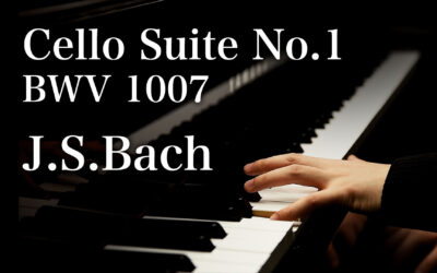 Bach: Cello Suite No. 1 in G major BWV 1007/Prelude(Piano Left Hand)を演奏しました。